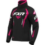 FXR Team FX Women's F.A.S.T. Insulated Snowmobile Jacket - Black/Fuschia Size 2